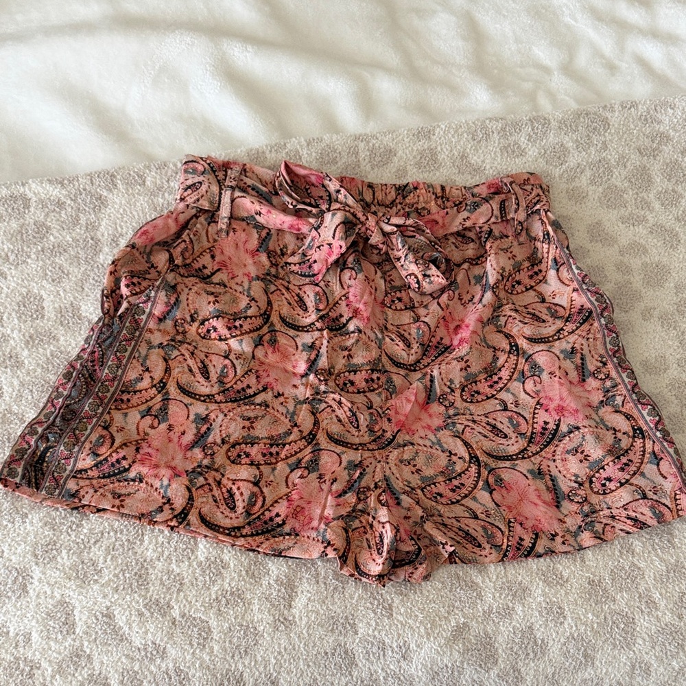 Cienna silk shorts